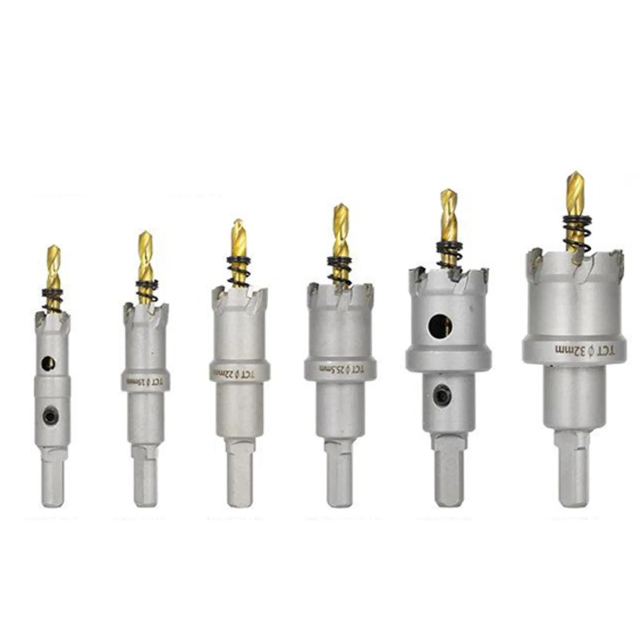 10 Piece Hole Saw Kit for Metal and Stainless Steel