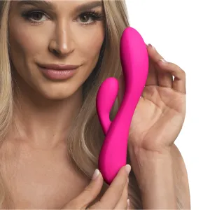 10X Flexible Silicone Rabbit - Pink
