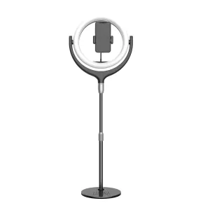 12 inch Mini Ring Light with Stand in Black and White Color