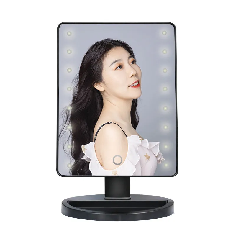 16pcs led light Espejo Con Luz Espejos Miroir  Led Touch Sensor espejo de maquillaje