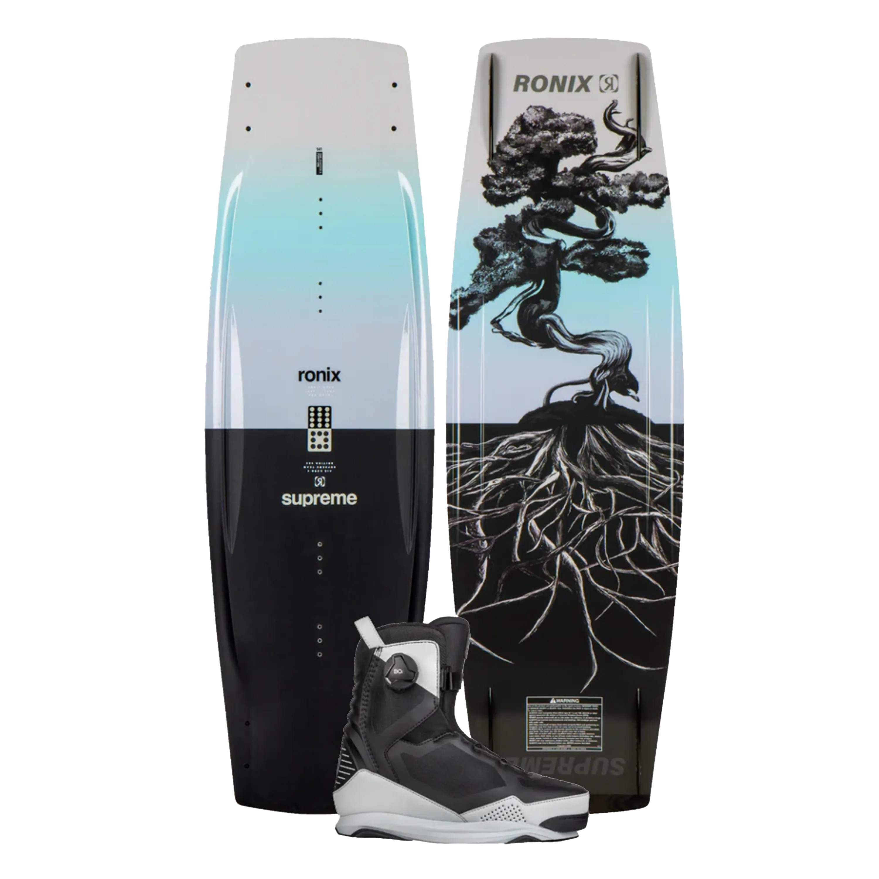 2024 Ronix Supreme Wakeboard with Supreme BOA Boot
