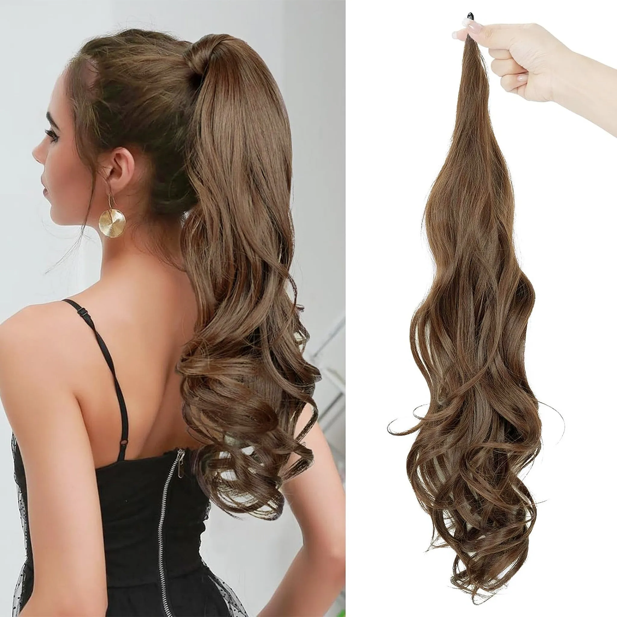 32 Inch Flexible Wrap Around Ponytail