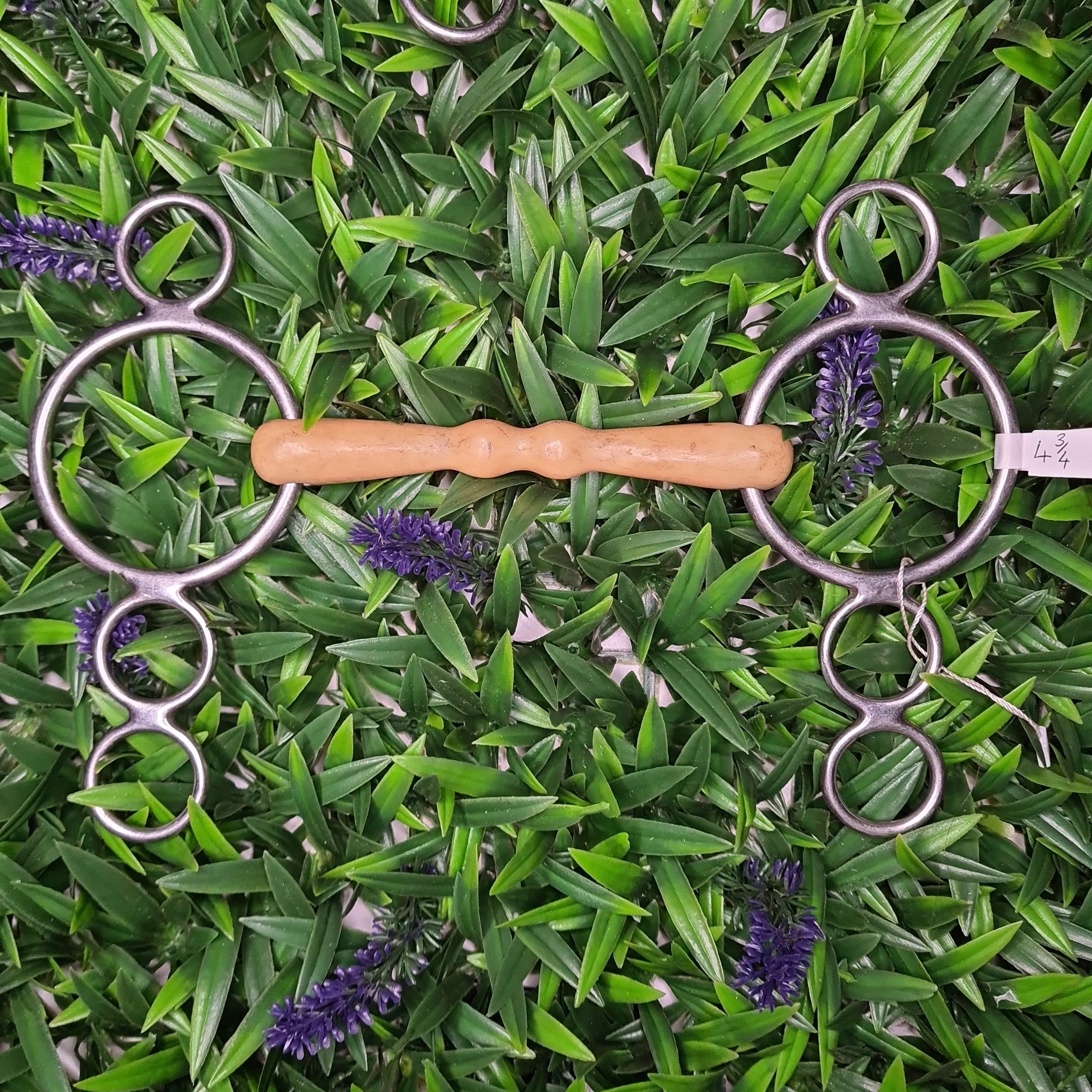 4 3/4” 4 Ring Flexi Happy Mouth Gag Bit ❤️
