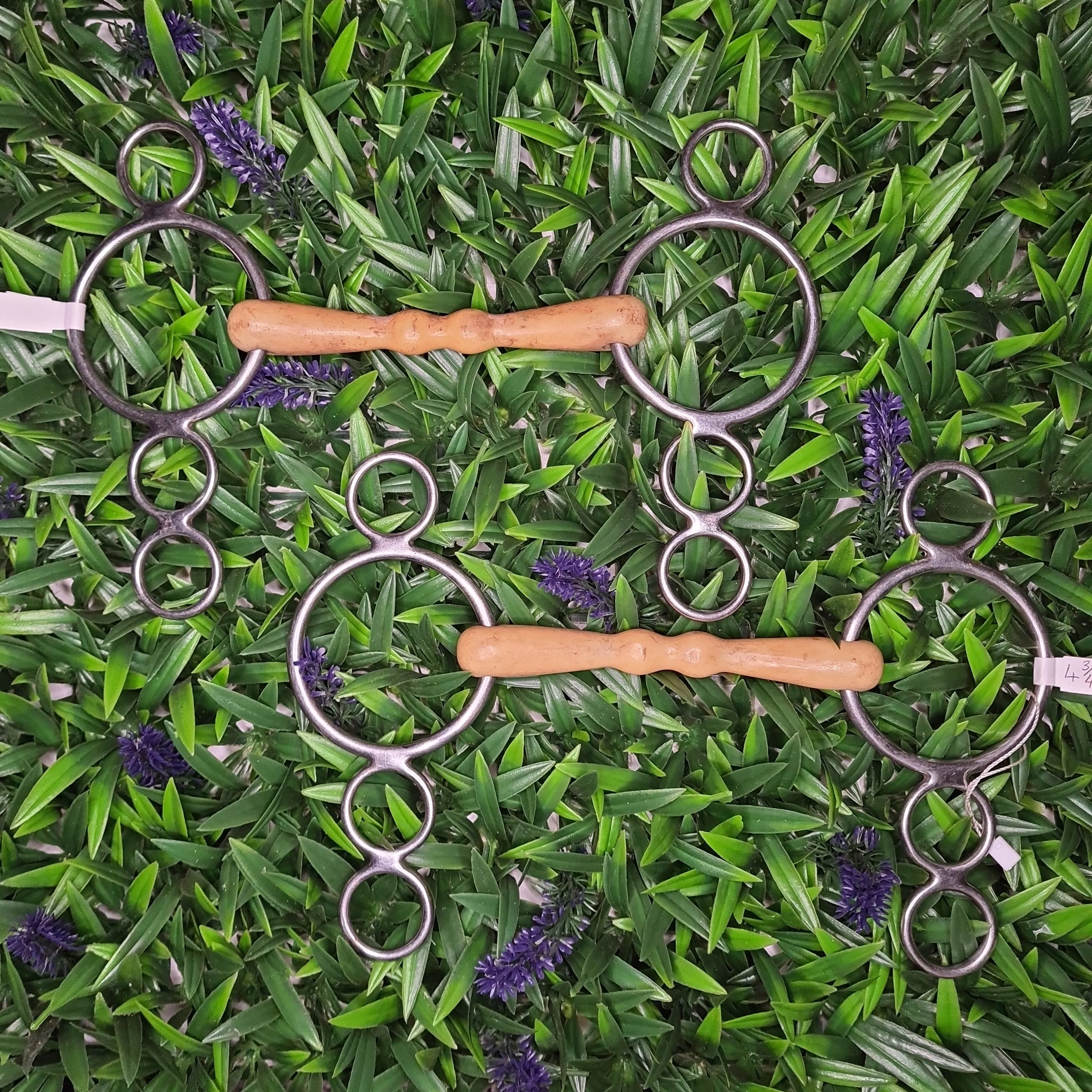 4 3/4” 4 Ring Flexi Happy Mouth Gag Bit ❤️