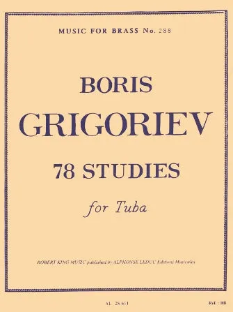 78 Studies for Tuba