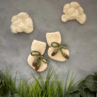 Acorns Booties | Wheat