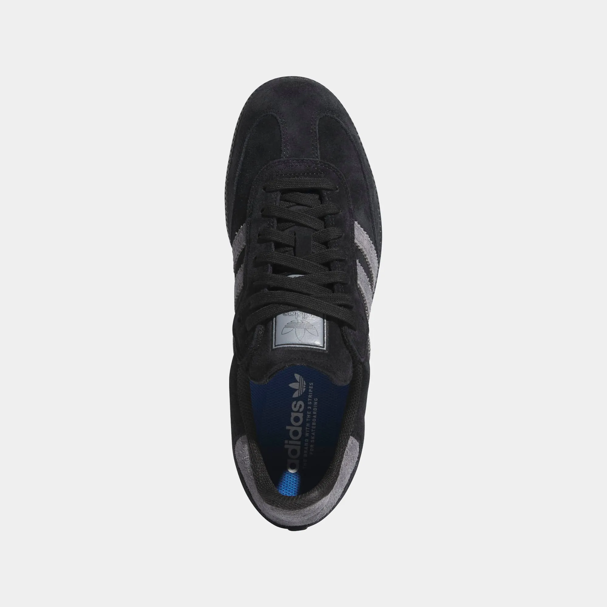 ADIDAS SAMBA ADV - BLACK/GREY-SUEDE