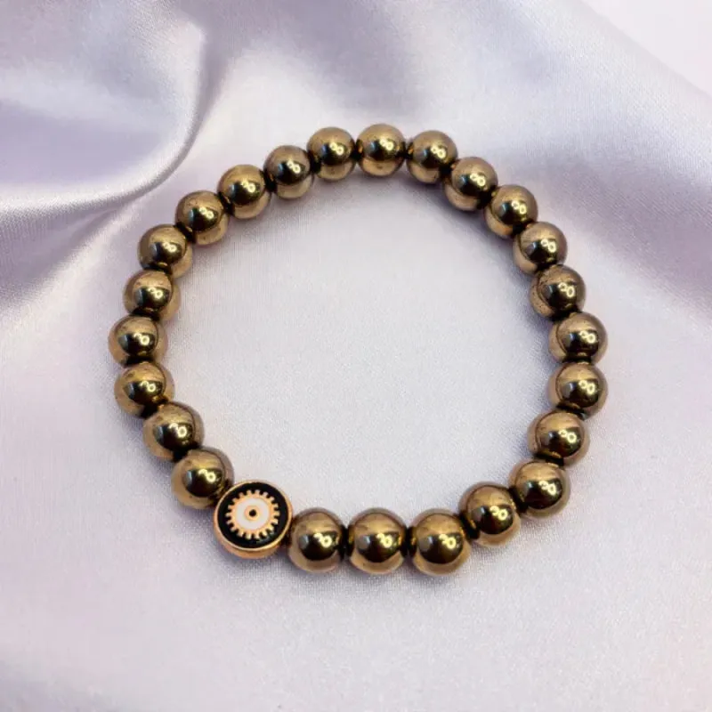 Adjustable Flexible Prosperity Charm Bracelet