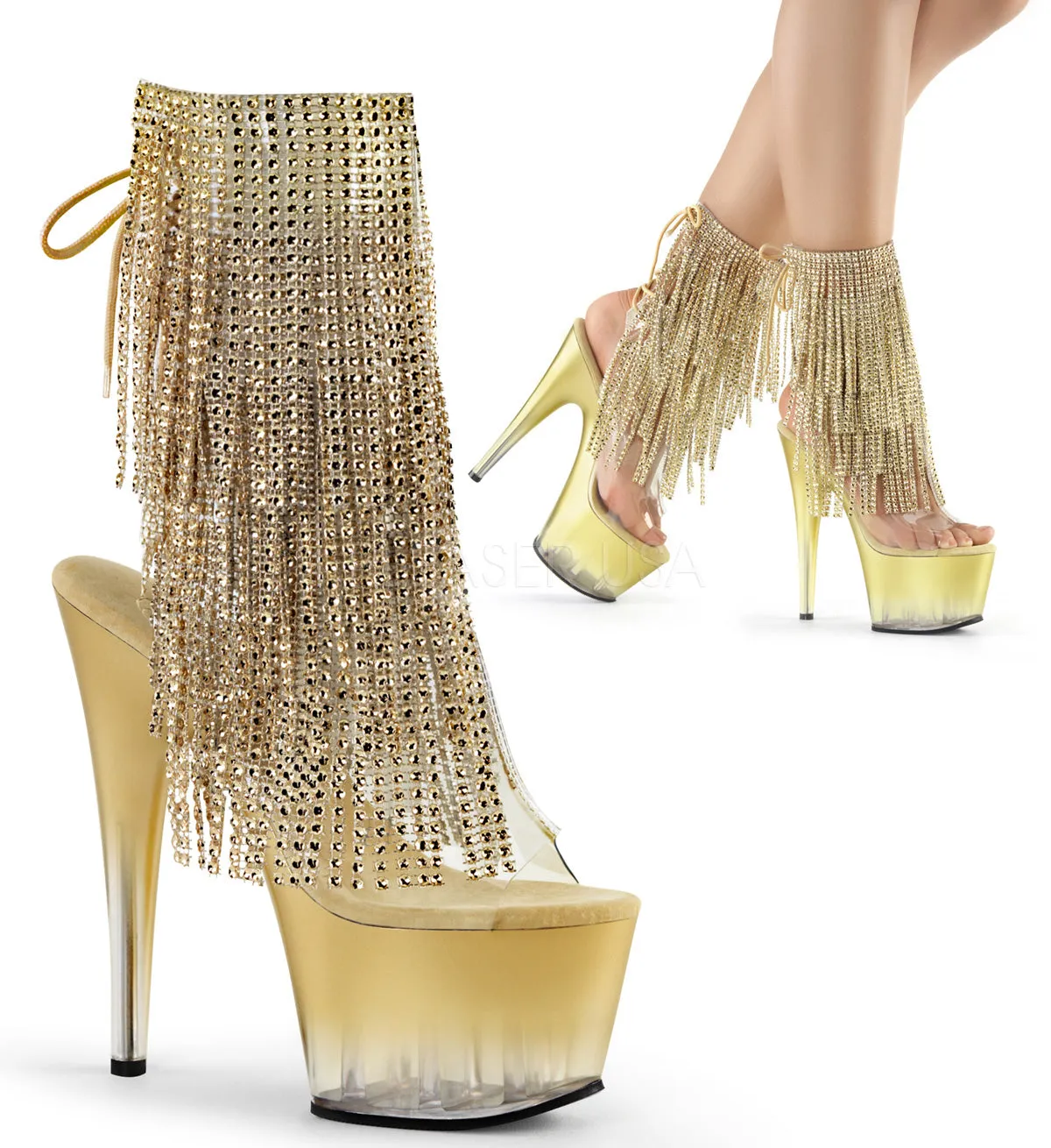 ADORE-1017RSFT  Clear-Gold/Gold