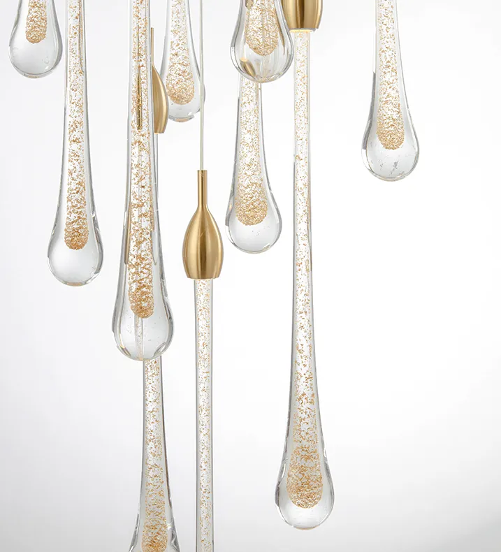 Allure LED Glass Ceiling Chandelier