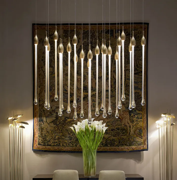 Allure LED Glass Ceiling Chandelier