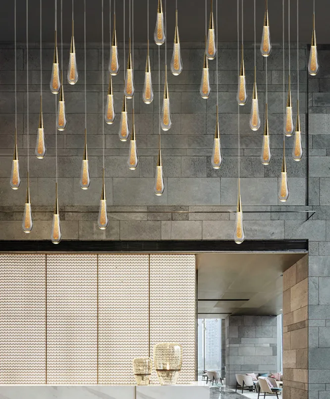 Allure LED Glass Ceiling Chandelier