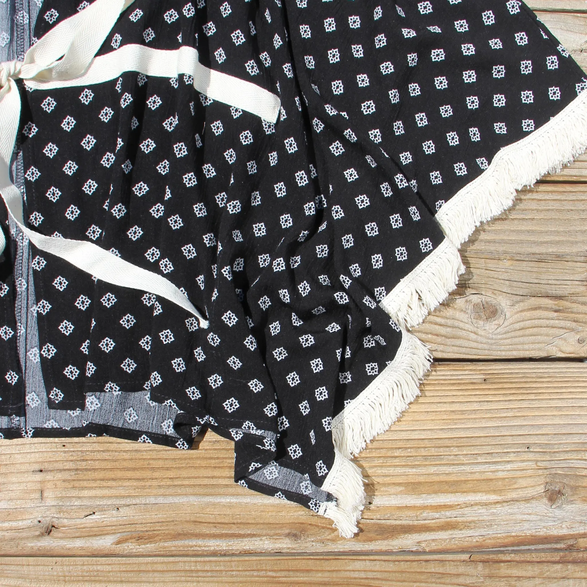 Amber Smoke Kimono Top