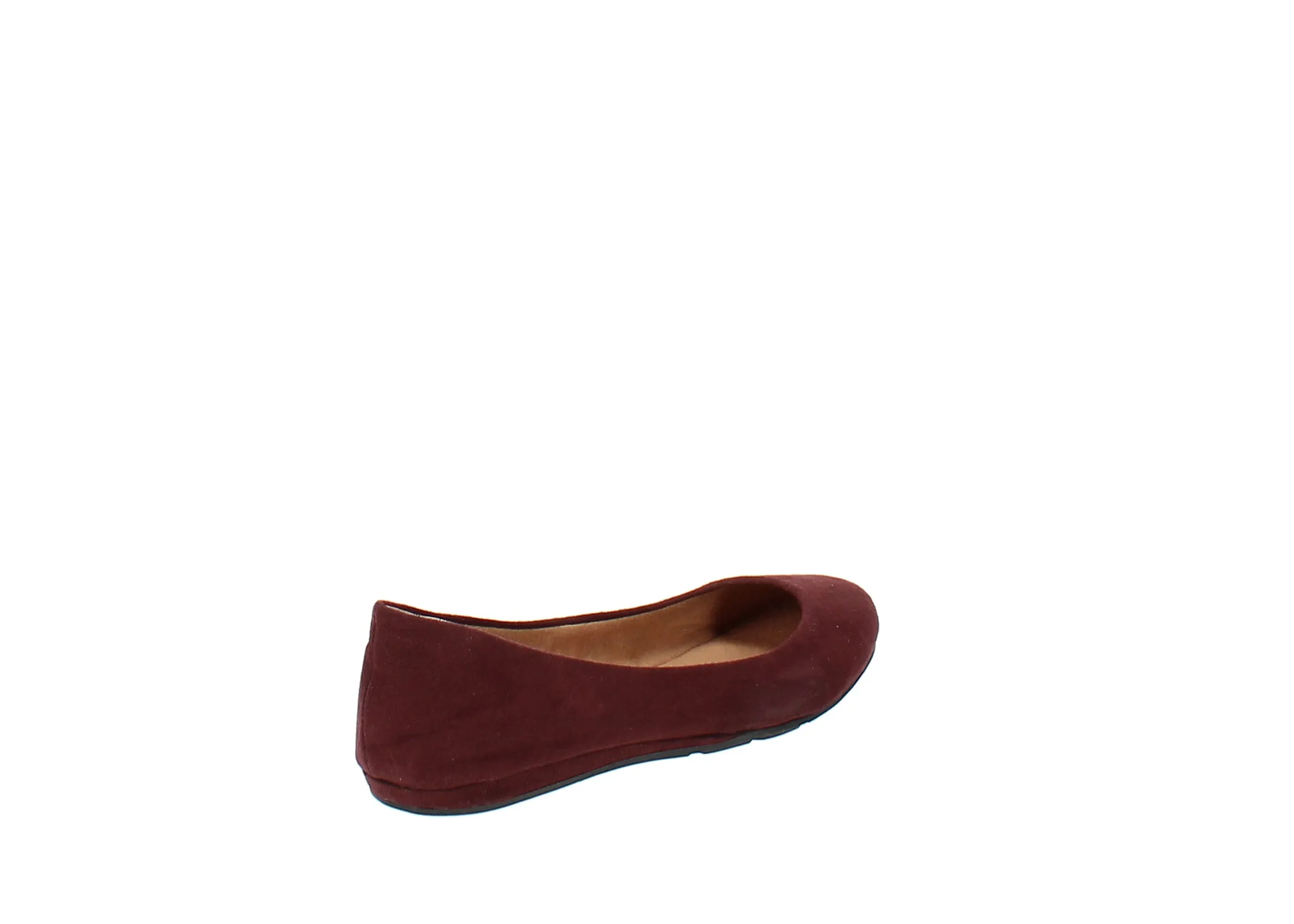 American Rag Women's Ellie Closed Toe Flats. Plum,Microsuede, 6.5M