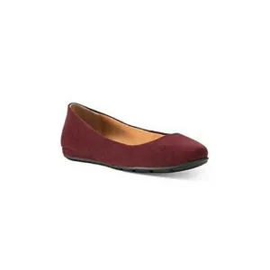 American Rag Women's Ellie Closed Toe Flats. Plum,Microsuede, 6.5M
