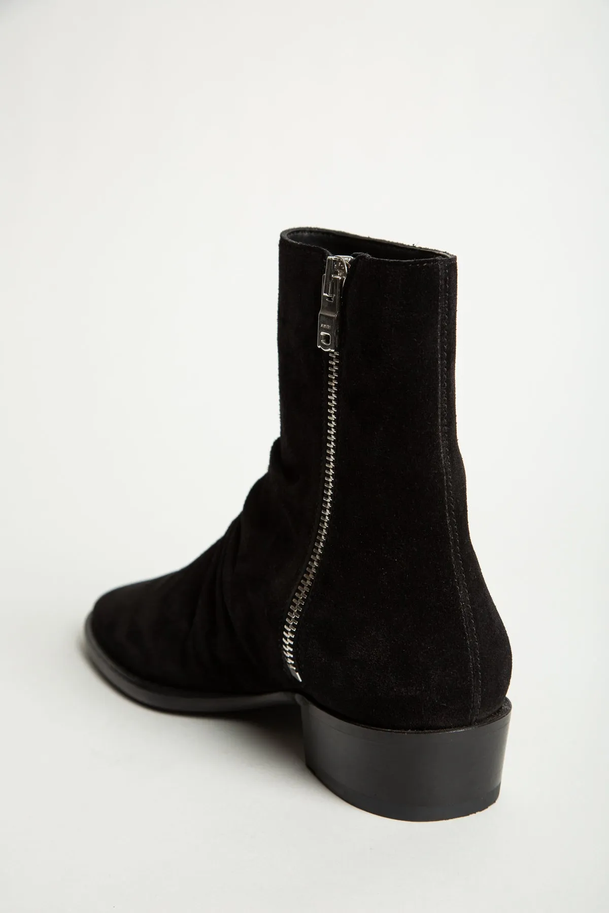 AMIRI | SUEDE STACK BOOTS