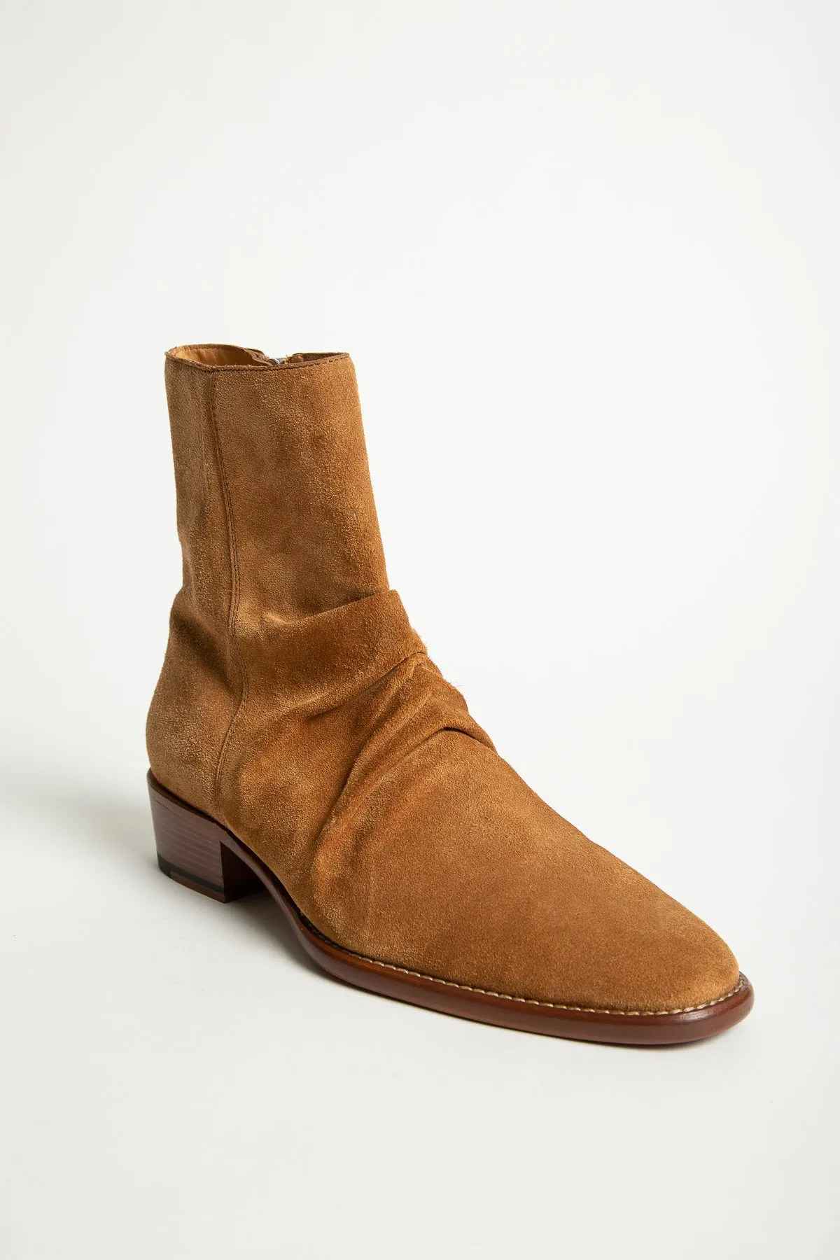 AMIRI | SUEDE STACK BOOTS