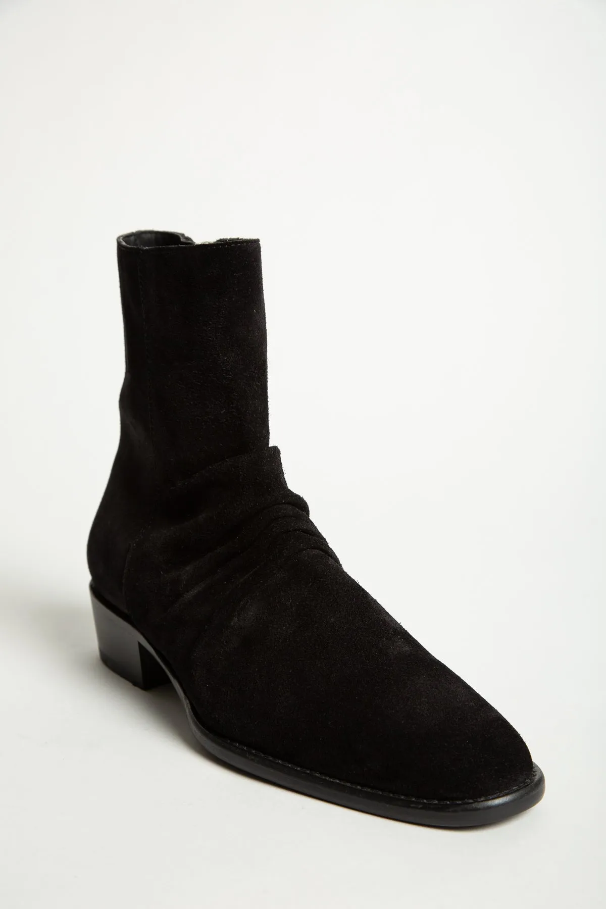 AMIRI | SUEDE STACK BOOTS