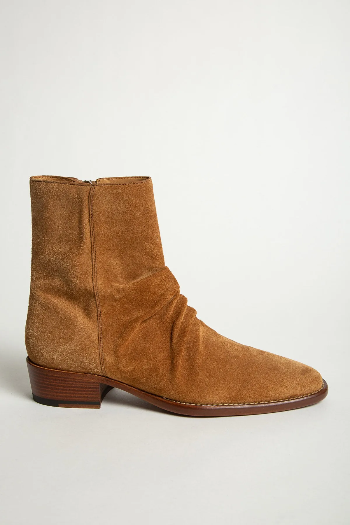AMIRI | SUEDE STACK BOOTS