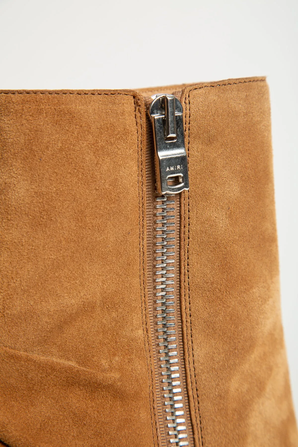 AMIRI | SUEDE STACK BOOTS