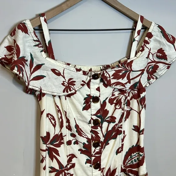 Anthropologie Oahu Linen Sundress
