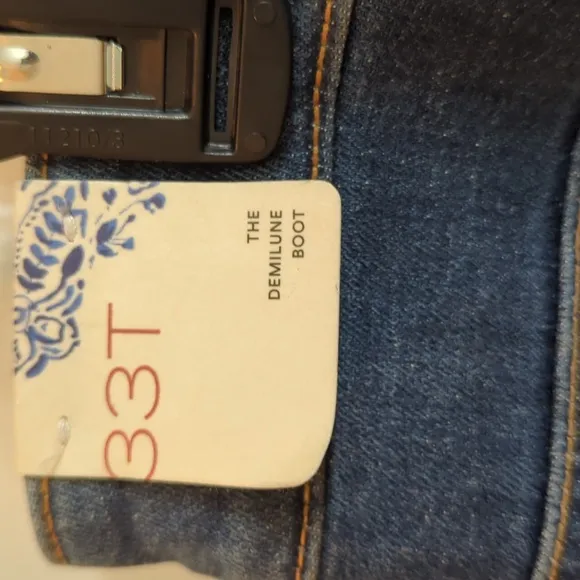 Anthropologie Pilcro The Demilune Boot Cut Denim Jeans