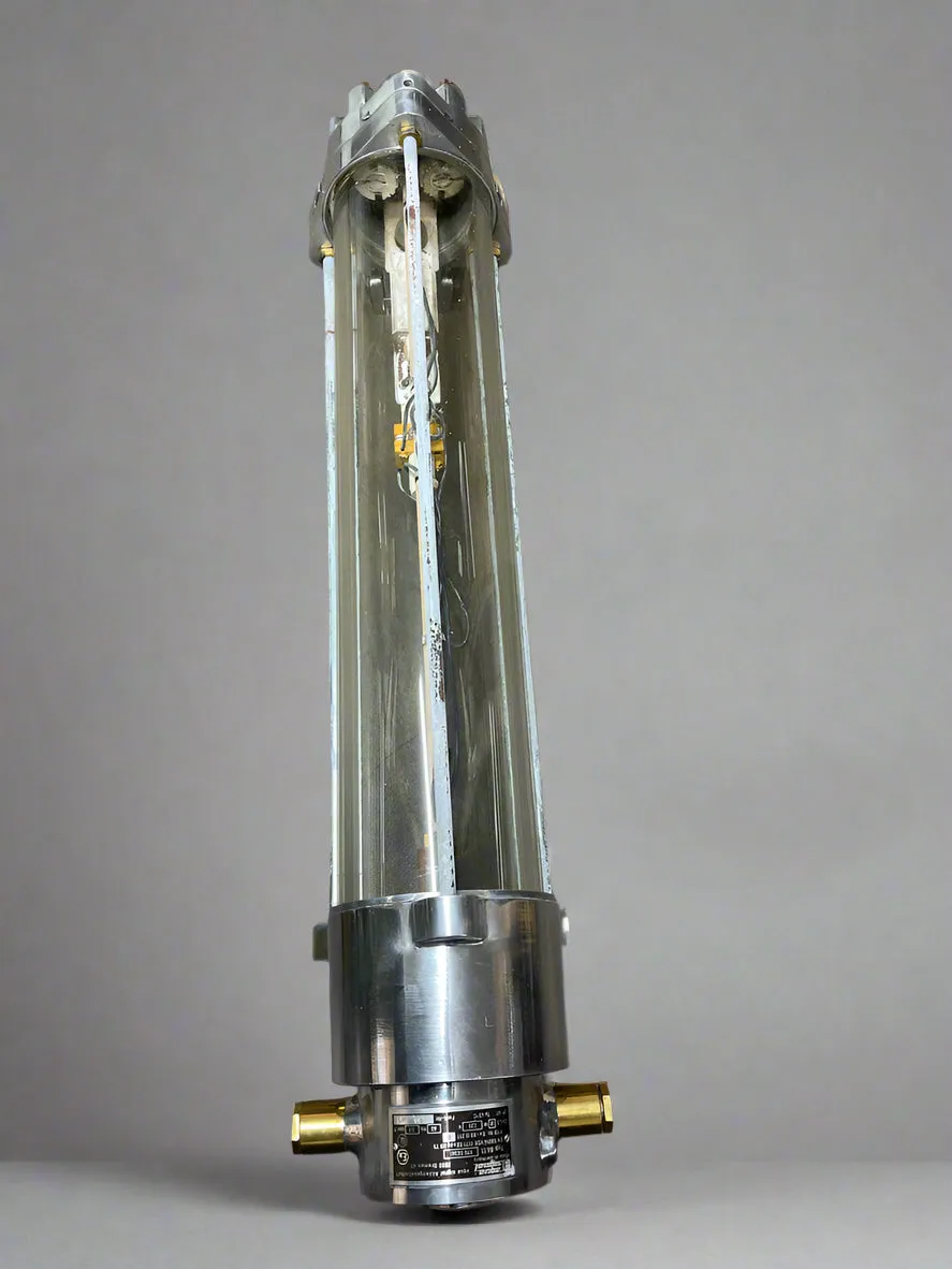 Aqua Signal Original 2ft Strip Light tube polished (Pie Case) Marine Salvage