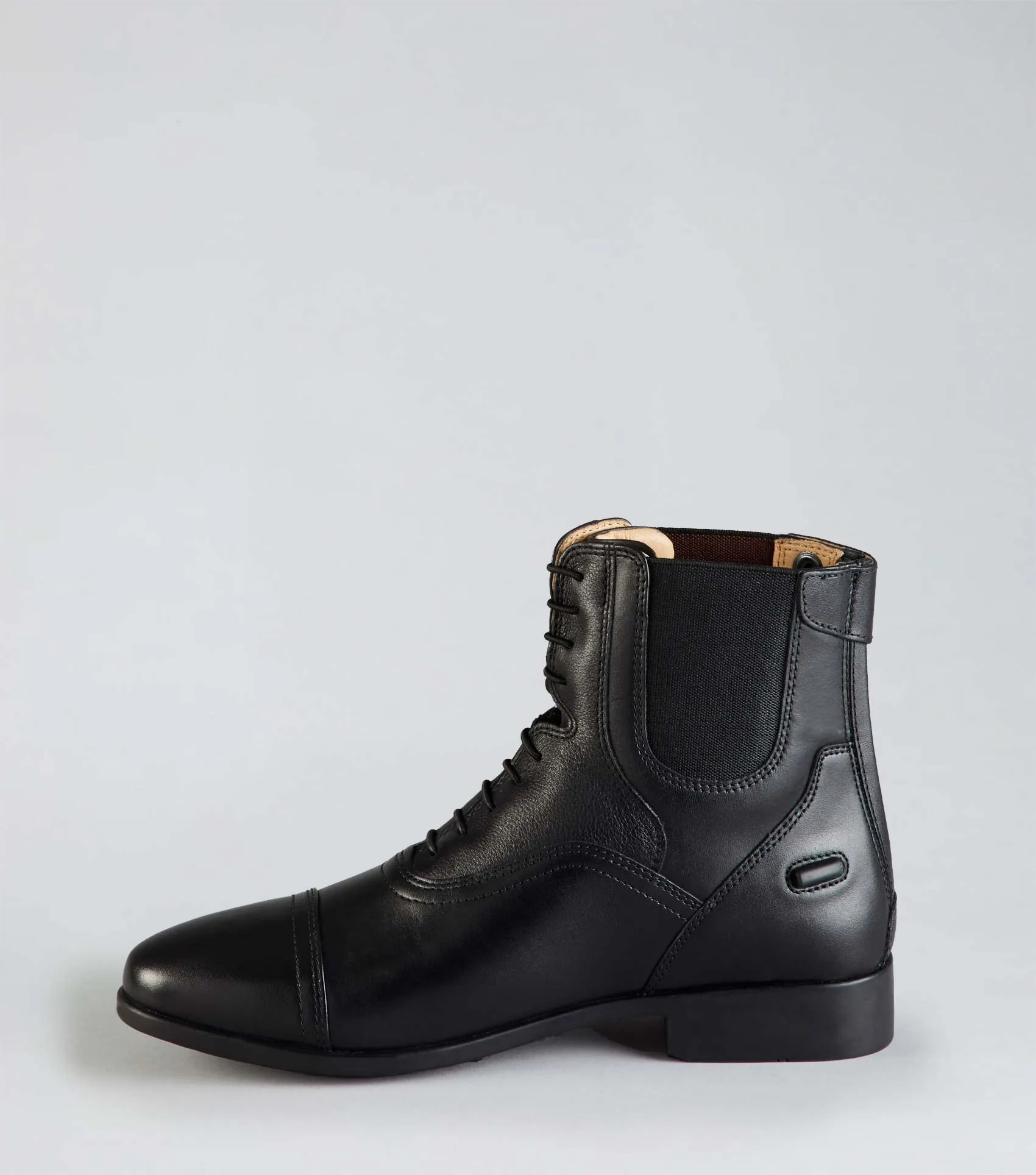Avanti Leather Paddock Boots Black