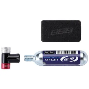 BBB 'AIRSPEED' CO2 INFLATOR (1x 16gm Cartridge Inc)