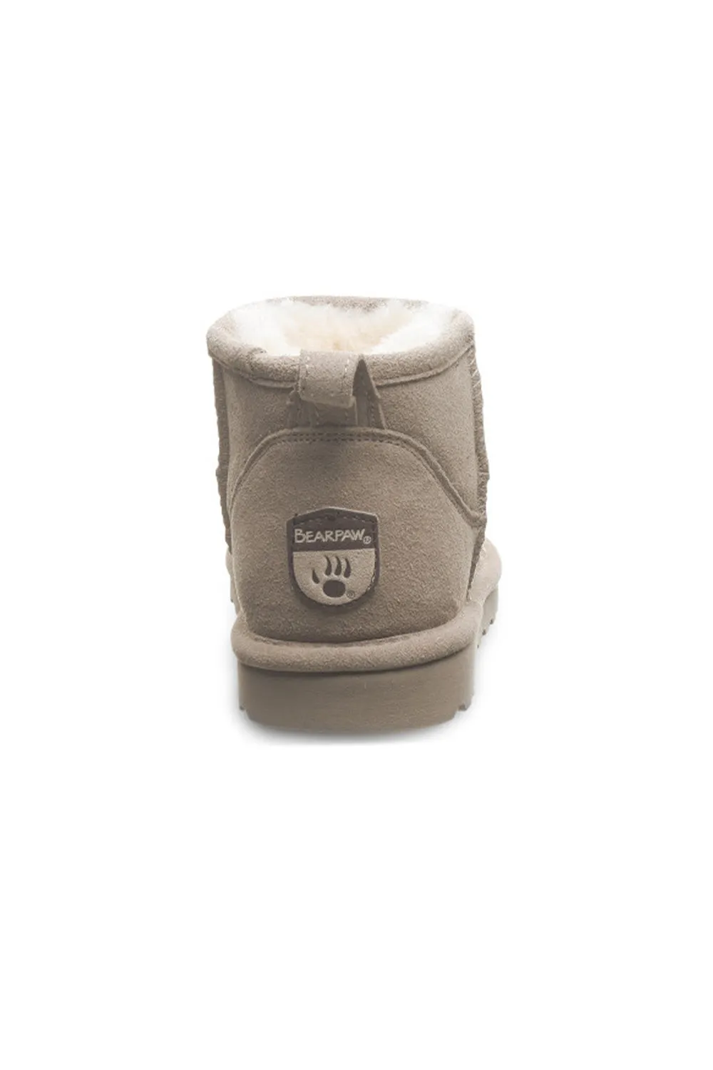 Bearpaw Shorty Ankle Booties for Women in Mushroom | 2860W-500 MUSHROOM