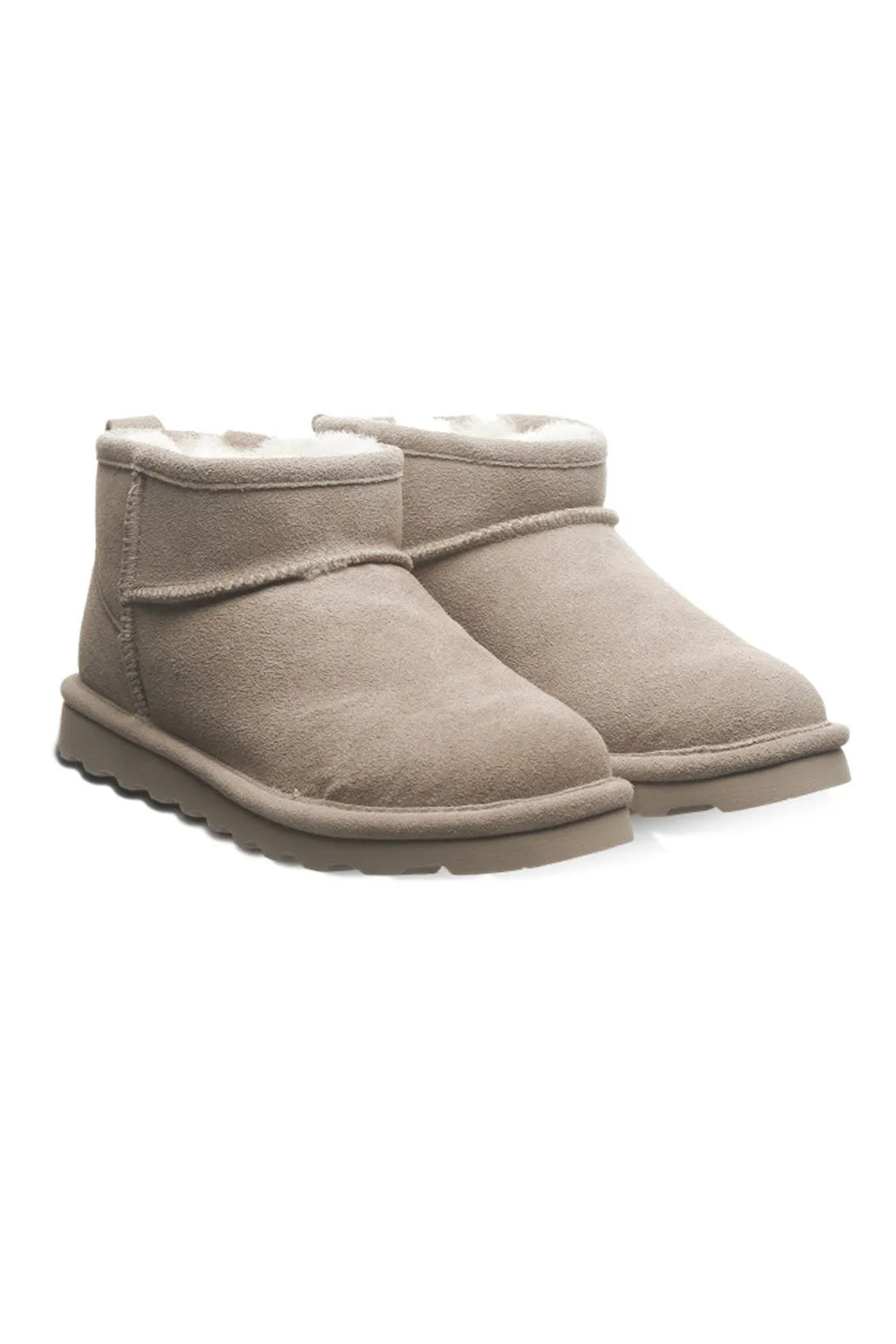 Bearpaw Shorty Ankle Booties for Women in Mushroom | 2860W-500 MUSHROOM
