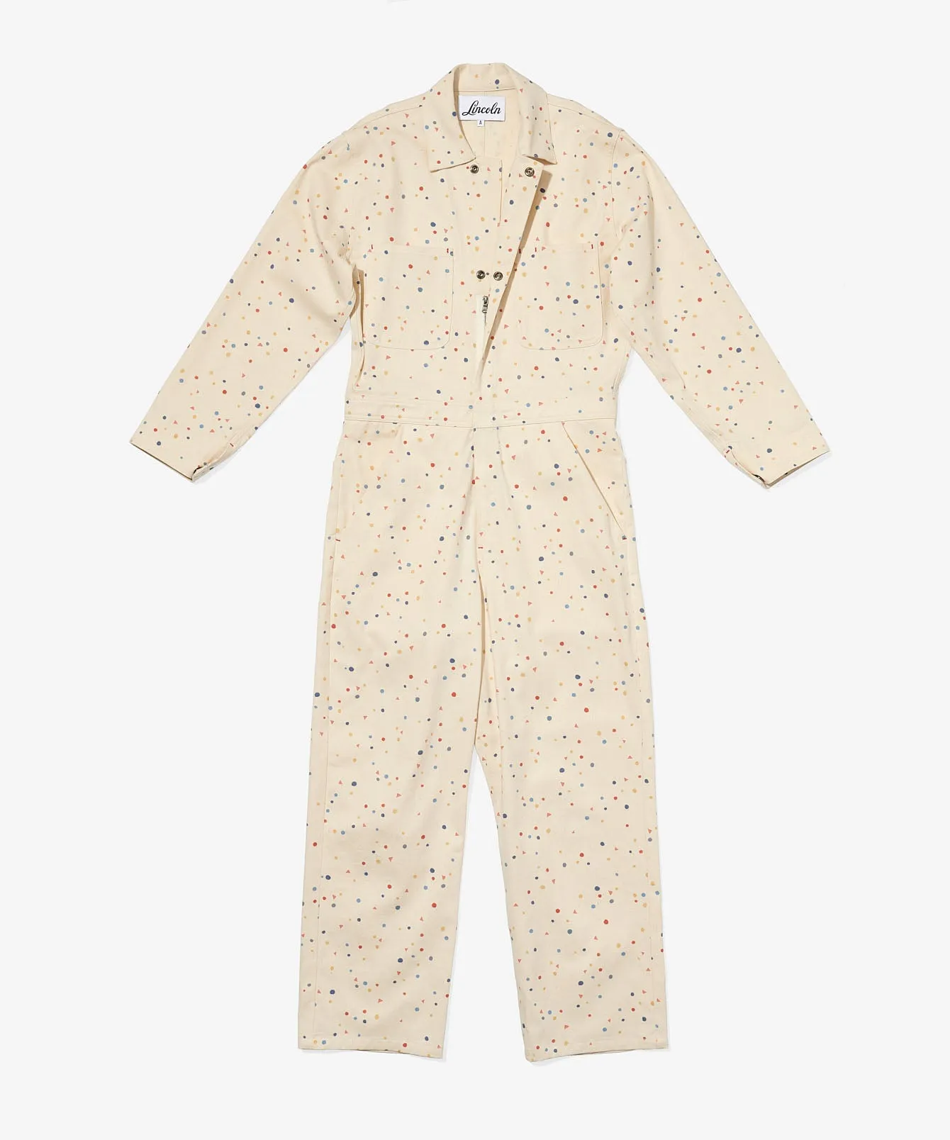 Bennie Adult Jumpsuit, Signature Dot