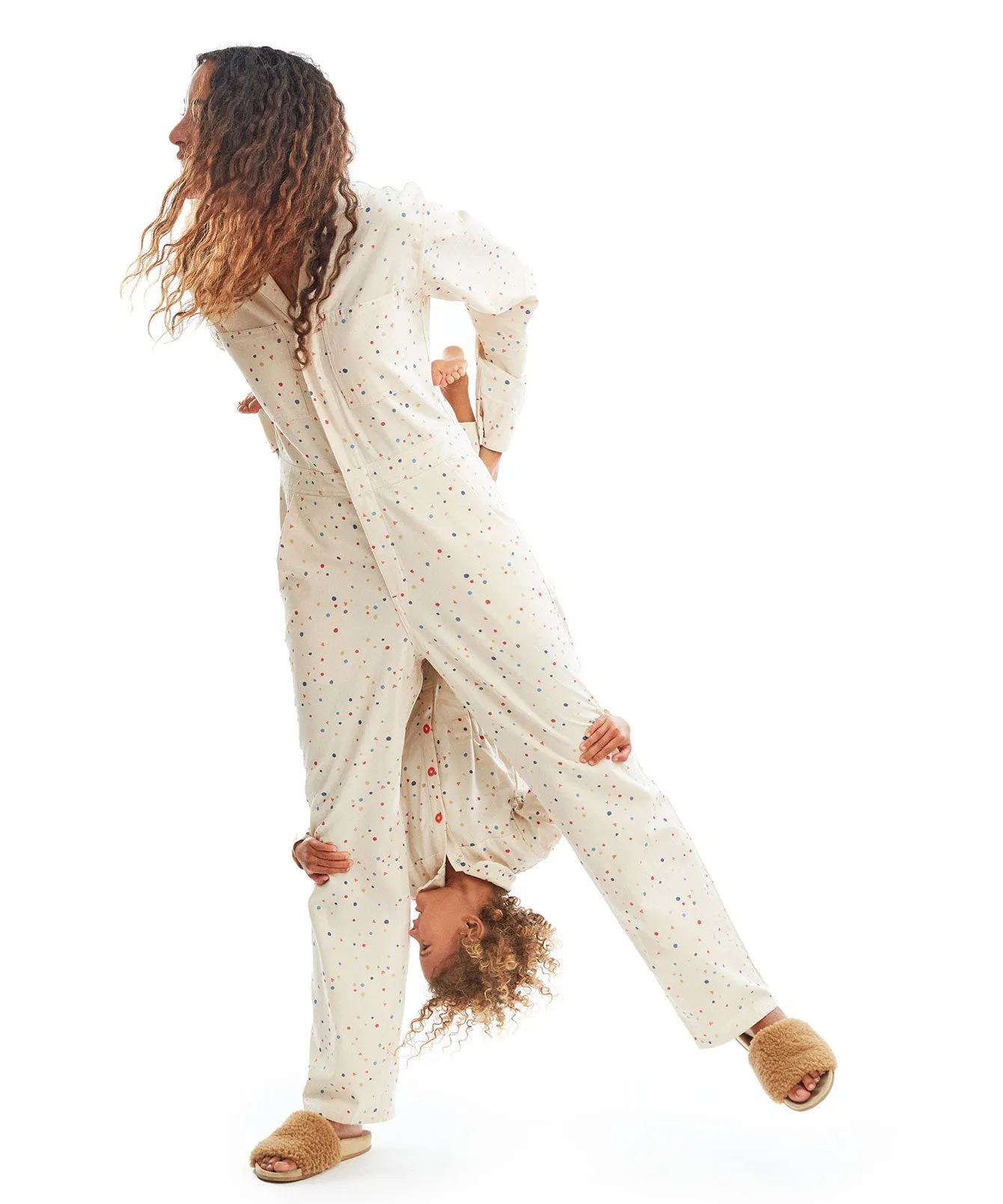 Bennie Adult Jumpsuit, Signature Dot