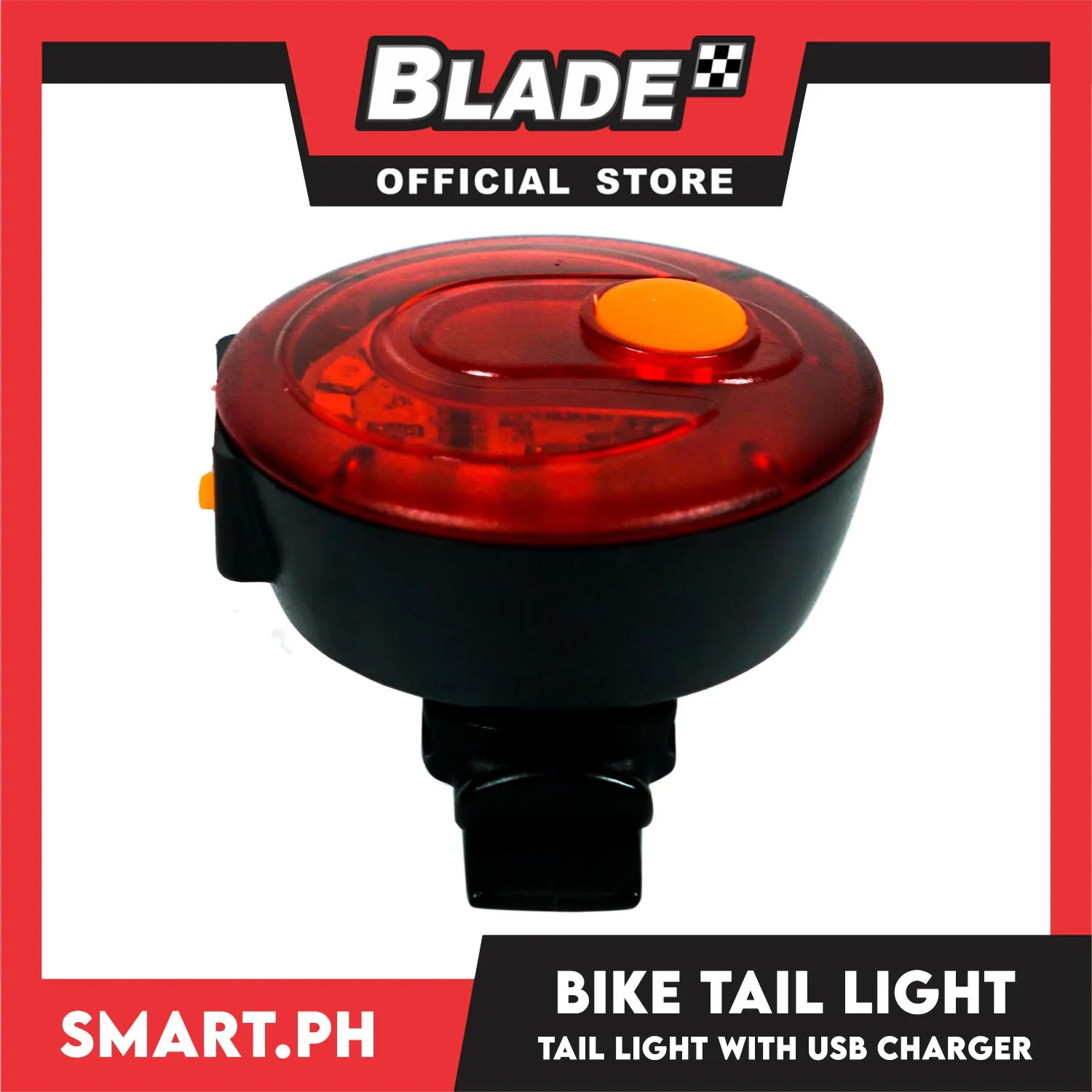 Bicycle Bike Tail Light Led With USB Charger