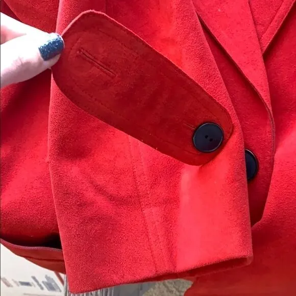BLASSUEDE by Bill Blass Vintage Coat Jacket Suede