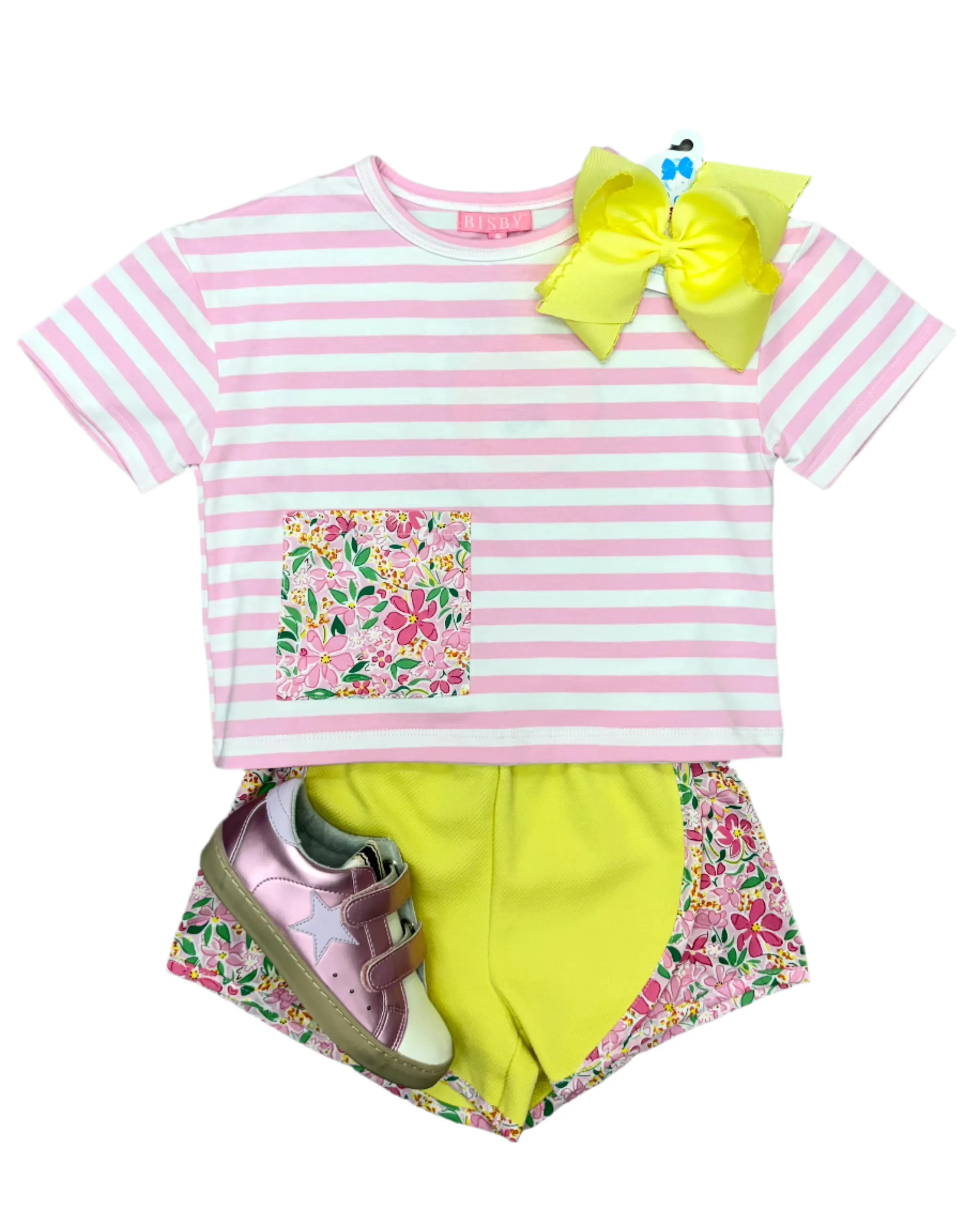 Boxy Tee - Frangipani Pink