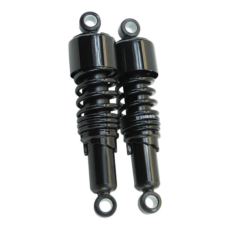 Burly Slammer 10.5" Shocks for Harley Davidson Sportster XL 1988-2003 - Black