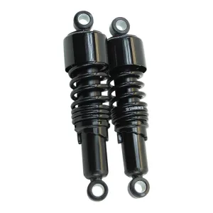 Burly Slammer 10.5" Shocks for Harley Davidson Sportster XL 1988-2003 - Black