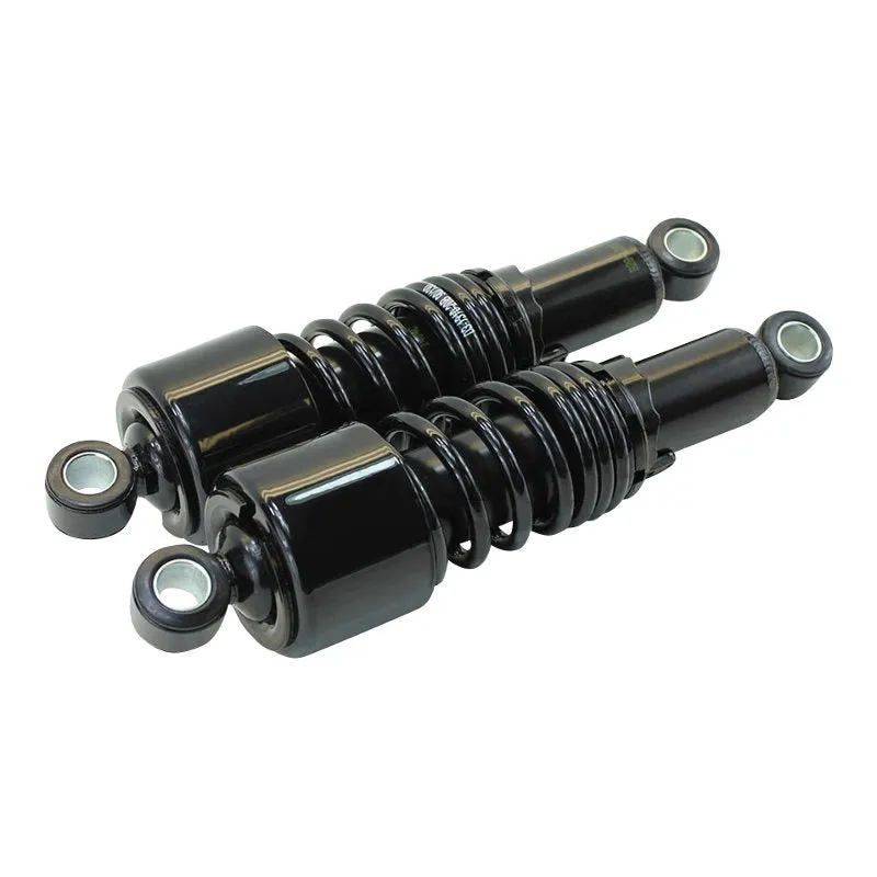 Burly Slammer 10.5" Shocks for Harley Davidson Sportster XL 1988-2003 - Black