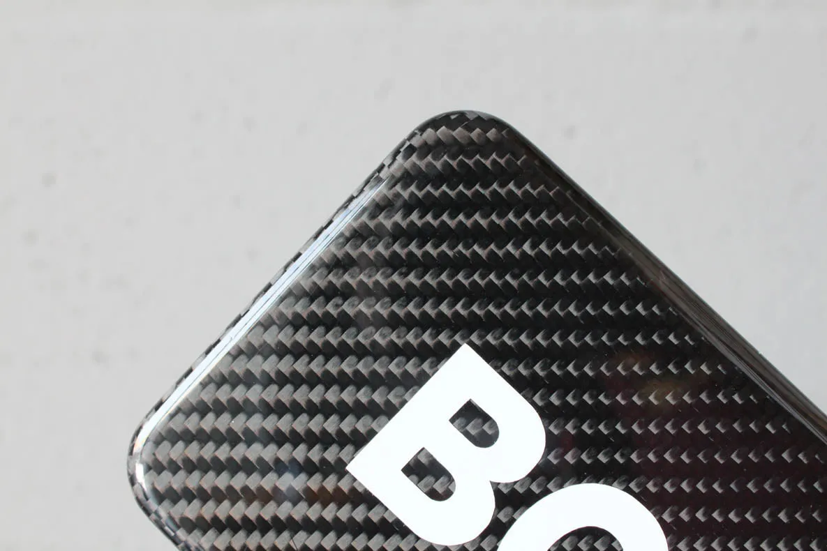 Carbon fiber fog light covers -  For AMG 'Version 2' bumper (W201 & W124)