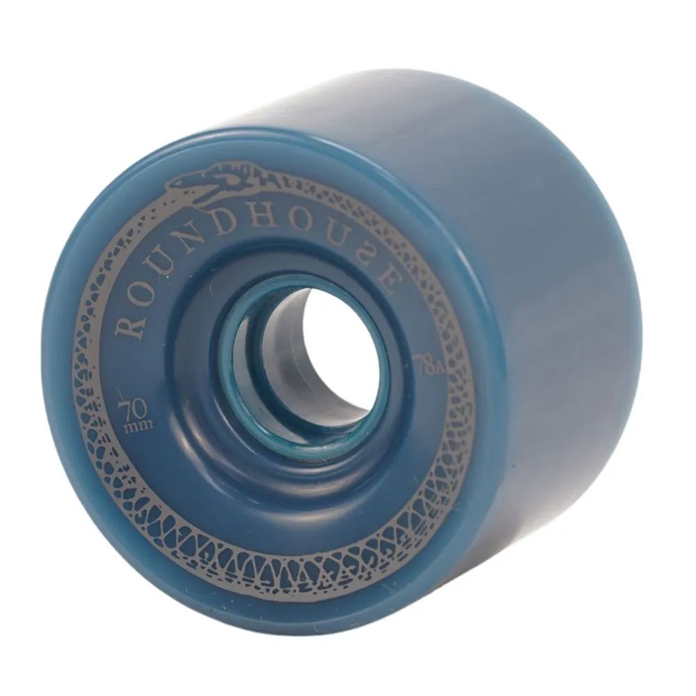 Carver Surf Skate Skateboard Roundhouse Wheels - 70mm 78a Mag - Indigo