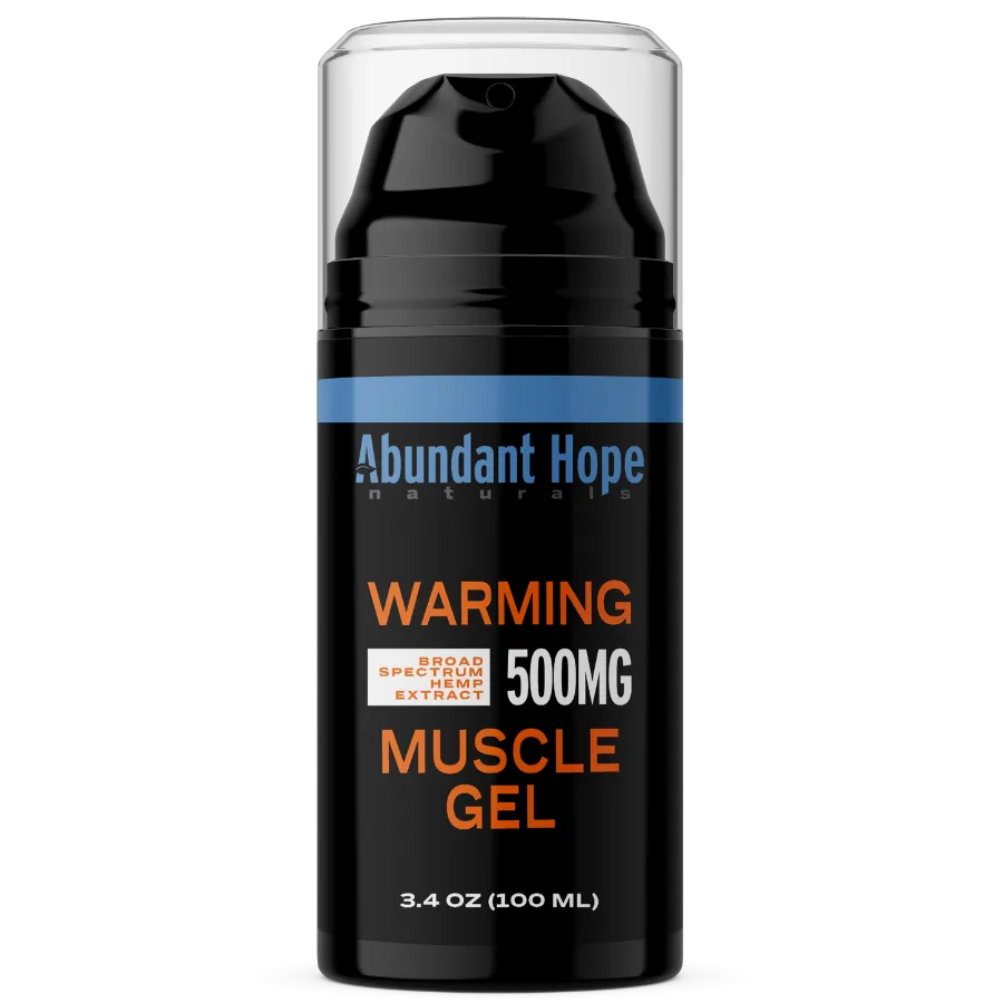 CBD Warming Muscle Gel Pump 500mg