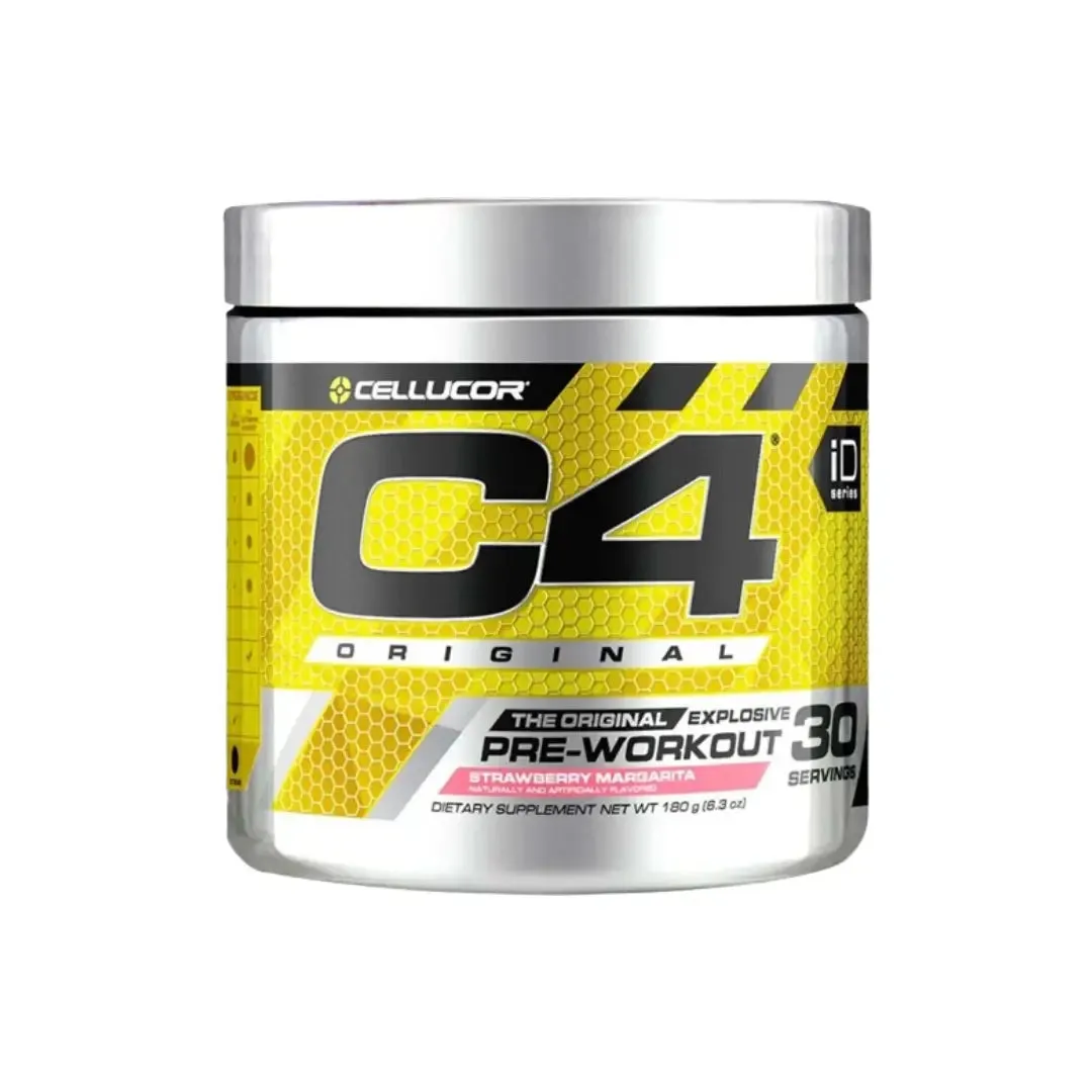 CELLUCOR C4 THE ORIGINAL PREWORKOUT 195G STRAWBERRY MARGARITA SERV 30