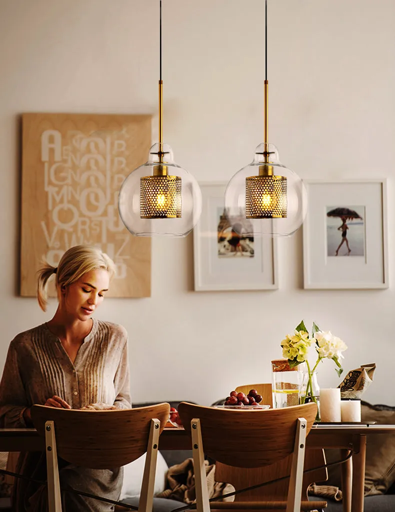 Chiswick Glass Pendant Light