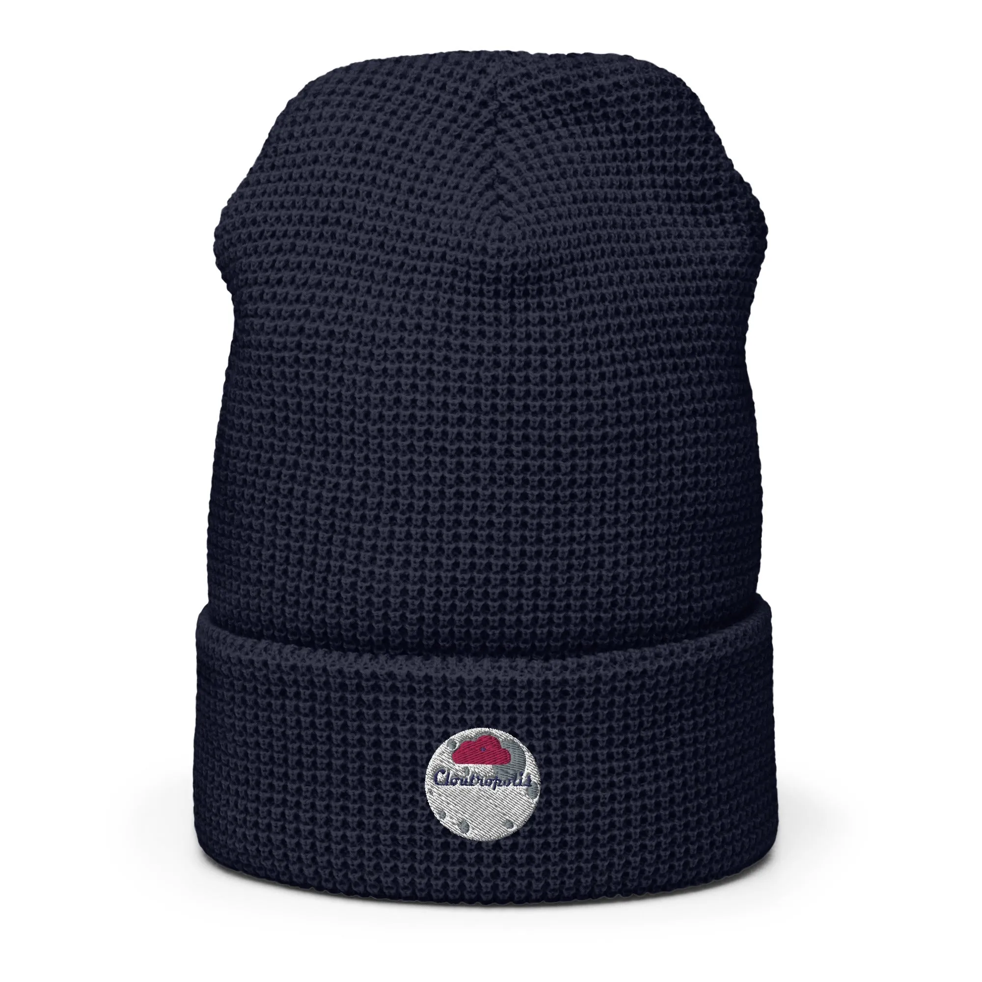 Cloutropolis 3D Puff Waffle beanie