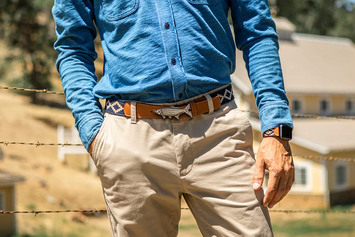 Corbina Woven Belt - Changeable Buckle