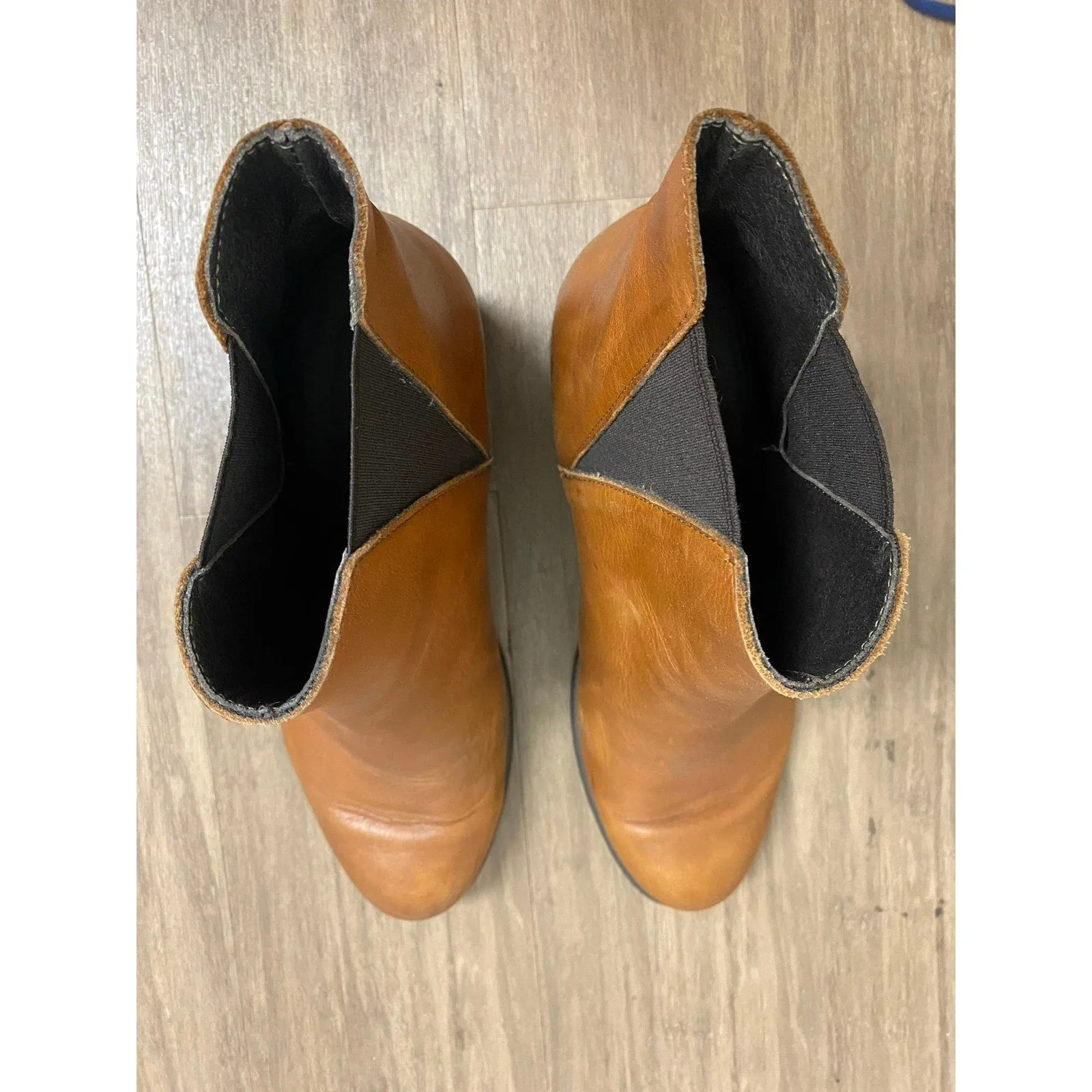Cordani Brown Leather Booties size 38 (European) 8 (US)