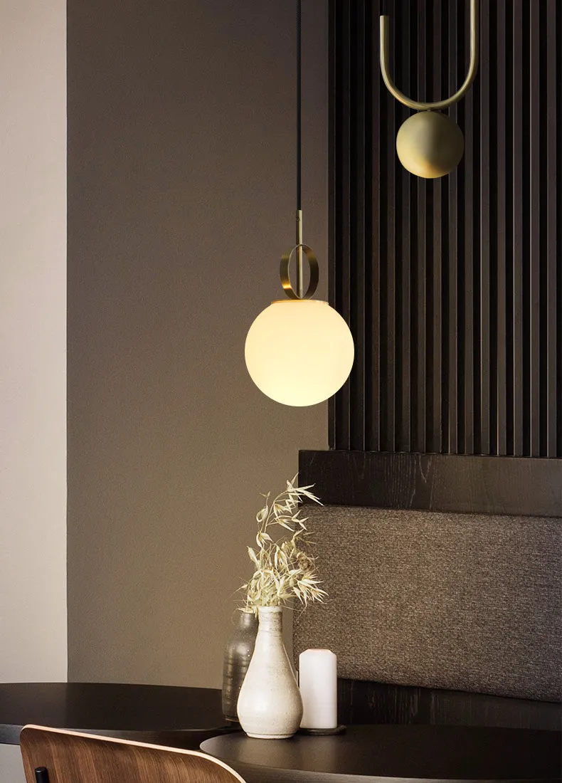 Creative Glass Ball Pendant Light