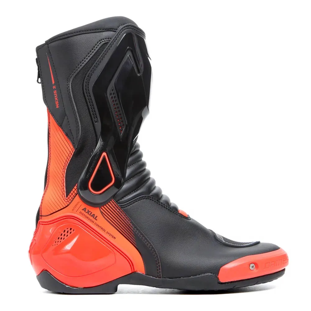 Dainese Nexus 2 Boots Black / Fluo Red
