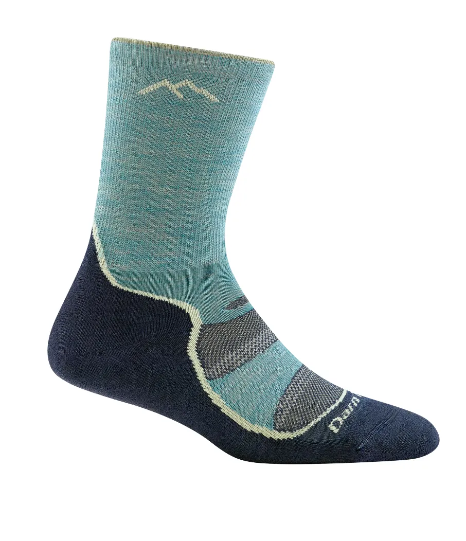 Darn Tough Women's Light Hiker Micro Crew Hiking Socks 1967